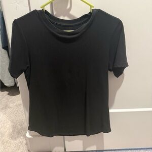 BYLT Basics Black Short-Sleeve Crew Tee